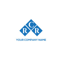 RCR letter logo design on white background. RCR creative initials letter logo concept. RCR letter design.

