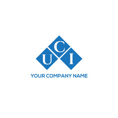 CUI letter logo design on white background. CUI creative initials letter logo concept. CUI letter design.
