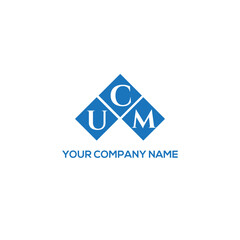 CUM letter logo design on white background. CUM creative initials letter logo concept. CUM letter design.
