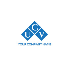 CUV letter logo design on white background. CUV creative initials letter logo concept. CUV letter design.
