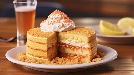 piece of cake HD 8K wallpaper Stock Photographic Image 