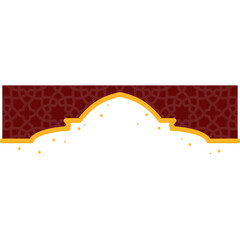 Islamic Header Decoration