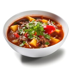 Spicy Beef Soup w Tomato