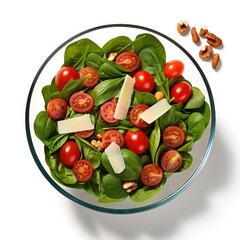 Spinach Salad w Tomatoes