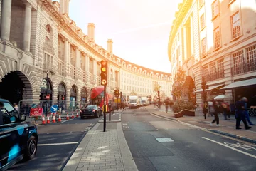 Zelfklevend Fotobehang Busy Street View at London City, U.K. © joeycheung