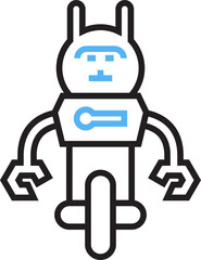 Smart Robot Icon
