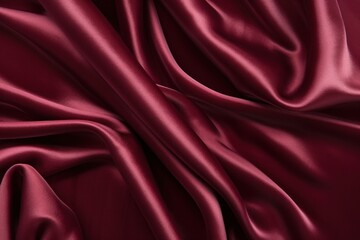 Fototapeta premium Lush velvet fabric texture with a deep, rich color and a luxurious, soft feel.