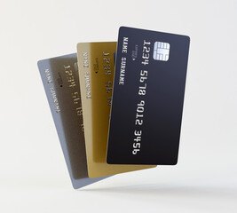 Bank Credit Card Array