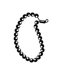 prayer beads icon, vector best flat icon.