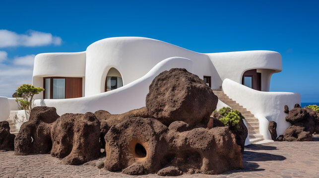 Architectural Marvel: Exploring the Famous Museum of Lagomar on Lanzarote Island