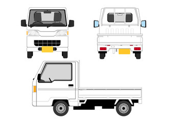 日本車の軽トラック