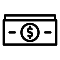 dollar money icon 