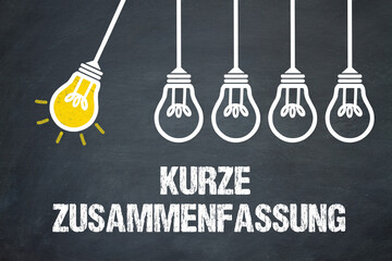 kurze Zusammenfassung	