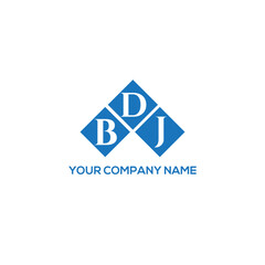 DBJ letter logo design on white background. DBJ creative initials letter logo concept. DBJ letter design.
