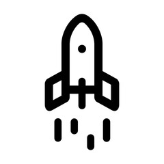 Rocket Vector Logo Design Template