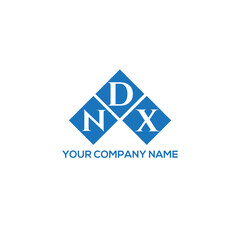 Fototapeta premium DNX letter logo design on black background. DNX creative initials letter logo concept. DNX letter design. 