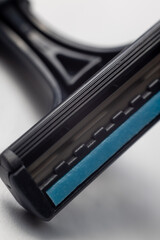 shaving razor blade studio shot