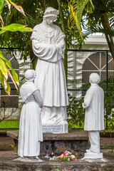 statue de la Salette, Saint-Leu, île de la réunion 