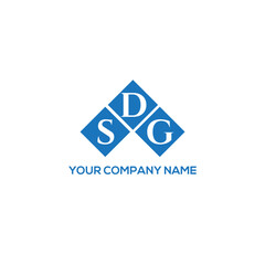 Fototapeta premium DSG letter logo design on white background. DSG creative initials letter logo concept. DSG letter design. 