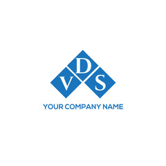 Fototapeta premium DVS letter logo design on white background. DVS creative initials letter logo concept. DVS letter design. 