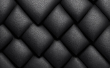 black leather texture, black background
