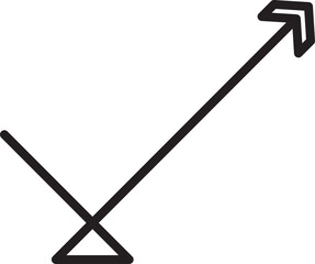 Turn Up Arrow Symbol
