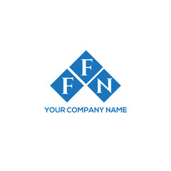 FFN letter logo design on white background. FFN creative initials letter logo concept. FFN letter design.
