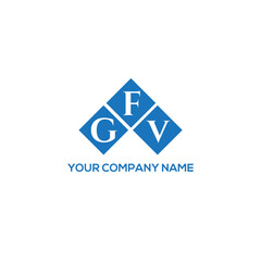FGV letter logo design on white background. FGV creative initials letter logo concept. FGV letter design.
