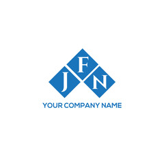 FJN letter logo design on white background. FJN creative initials letter logo concept. FJN letter design.
