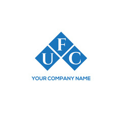 Fototapeta premium FUC letter logo design on white background. FUC creative initials letter logo concept. FUC letter design. 