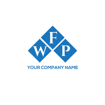 FWP letter logo design on white background. FWP creative initials letter logo concept. FWP letter design.
