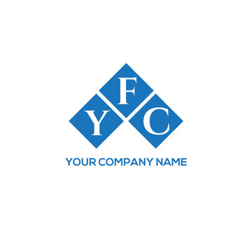 FYC letter logo design on white background. FYC creative initials letter logo concept. FYC letter design.
