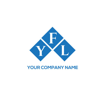 FYL letter logo design on white background. FYL creative initials letter logo concept. FYL letter design.
