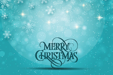 Merry Christmas luxury decoration ornament banner background.