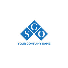 GSO letter logo design on white background. GSO creative initials letter logo concept. GSO letter design.
