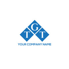 GTT letter logo design on white background. GTT creative initials letter logo concept. GTT letter design.
