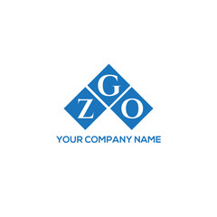 GZO letter logo design on white background. GZO creative initials letter logo concept. GZO letter design.
