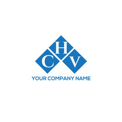 HCV letter logo design on white background. HCV creative initials letter logo concept. HCV letter design.
