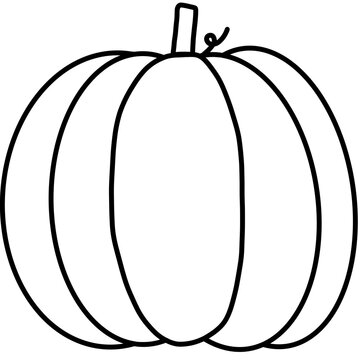 pumpkin outline 