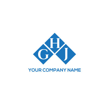 HGJ letter logo design on white background. HGJ creative initials letter logo concept. HGJ letter design.
