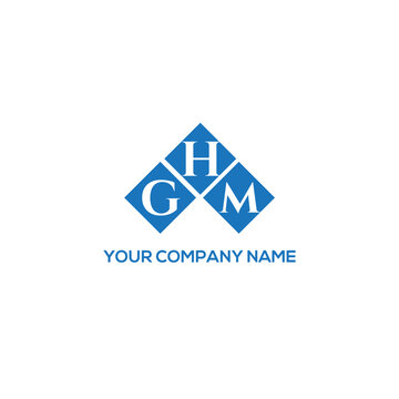 HGM letter logo design on white background. HGM creative initials letter logo concept. HGM letter design.
