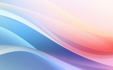 A serene, hyper-realistic rainbow gradient background with vibrant, pastel colors. The image is smooth, ethereal, and blended, creating a tranquil and soothing atmosphere