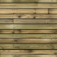 Obraz premium muted green wood with horizontal planks and stripes on it stock photo image created with Generative Ai
