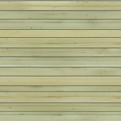 Obraz premium muted green wood with horizontal planks and stripes on it stock photo image created with Generative Ai
