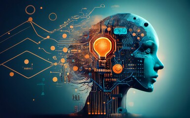 head with circuit board