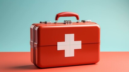 Obraz premium first aid kit