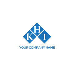 HKT letter logo design on white background. HKT creative initials letter logo concept. HKT letter design.
