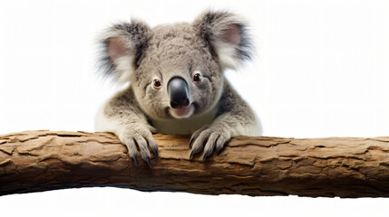 Koala Illustration on White Background
