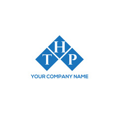 HTP letter logo design on white background. HTP creative initials letter logo concept. HTP letter design.

