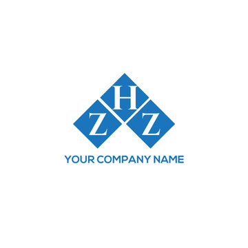 HZZ letter logo design on white background. HZZ creative initials letter logo concept. HZZ letter design.
